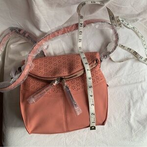 Chic Coral Shoulder Bag